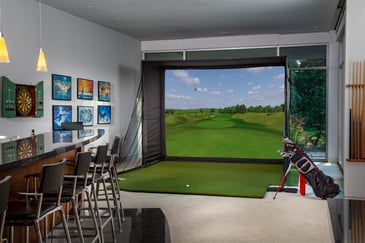 Carl's Place DIY Golf Simulator