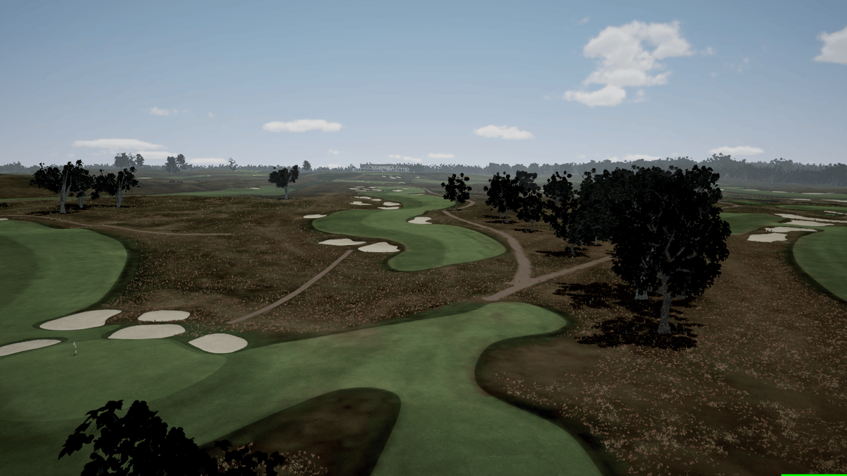Hole 16 Shinnecock Overhead