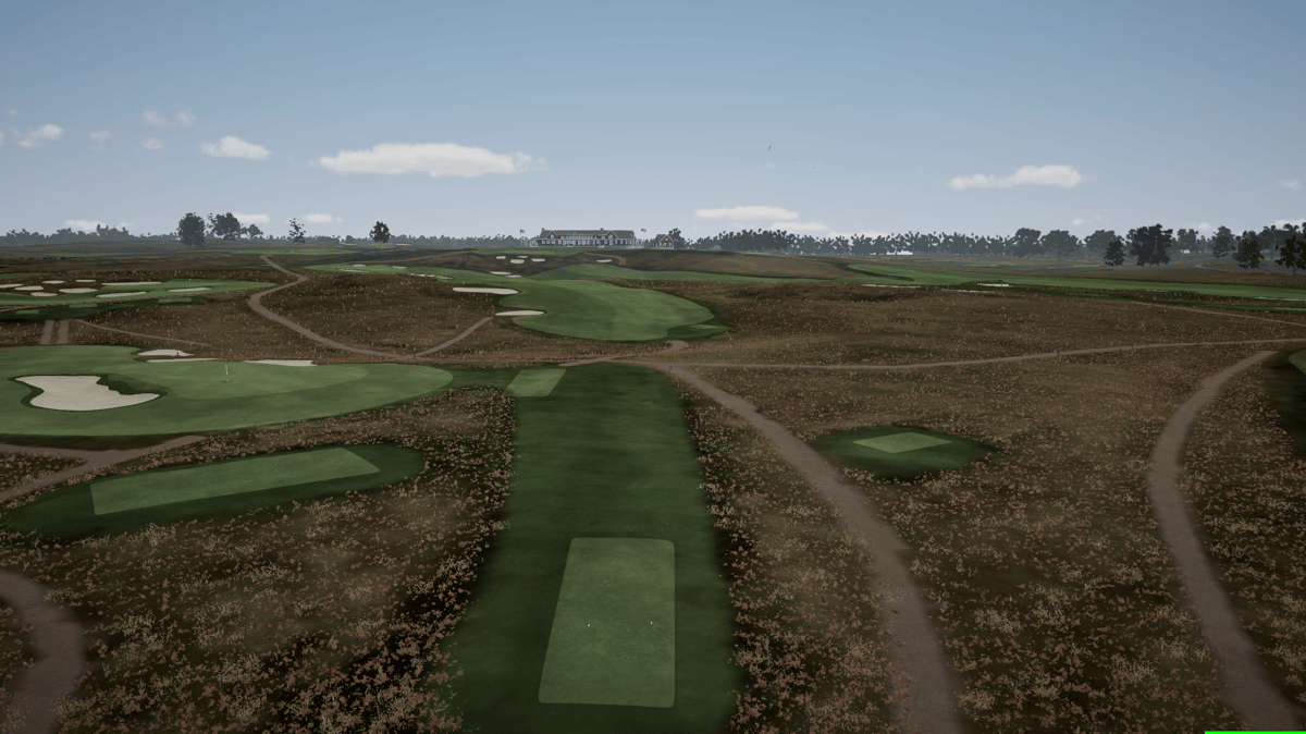 Hole 18 Shinnecock Overhead