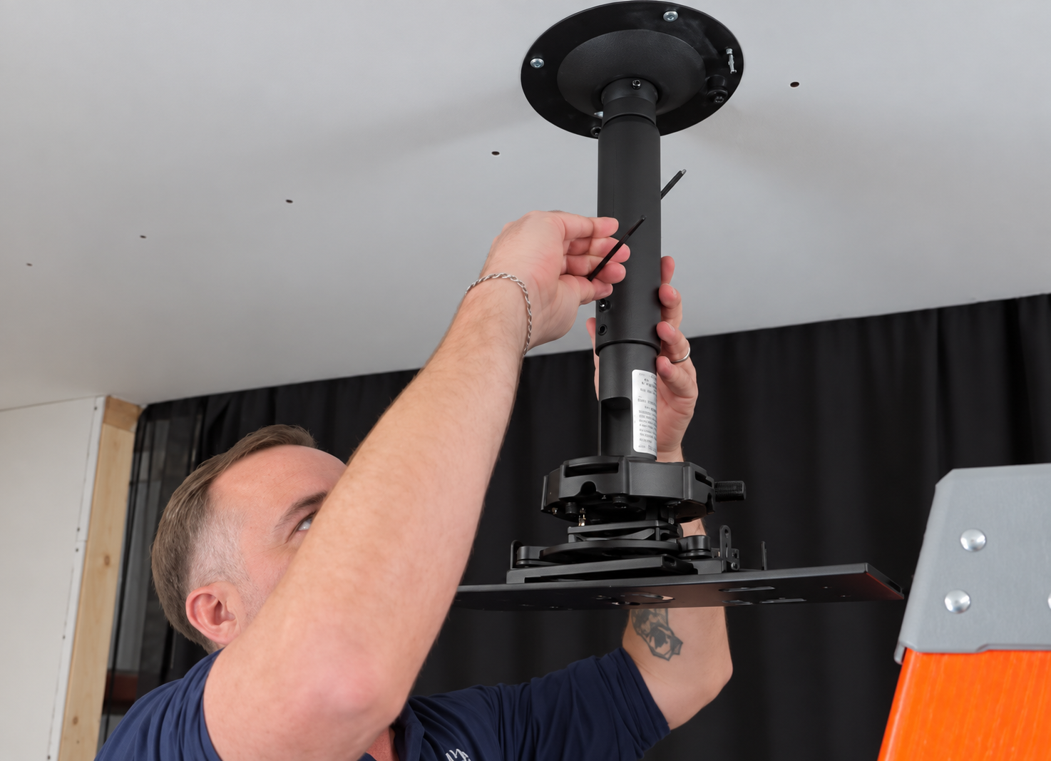 Installing a Golf Simulator Projector