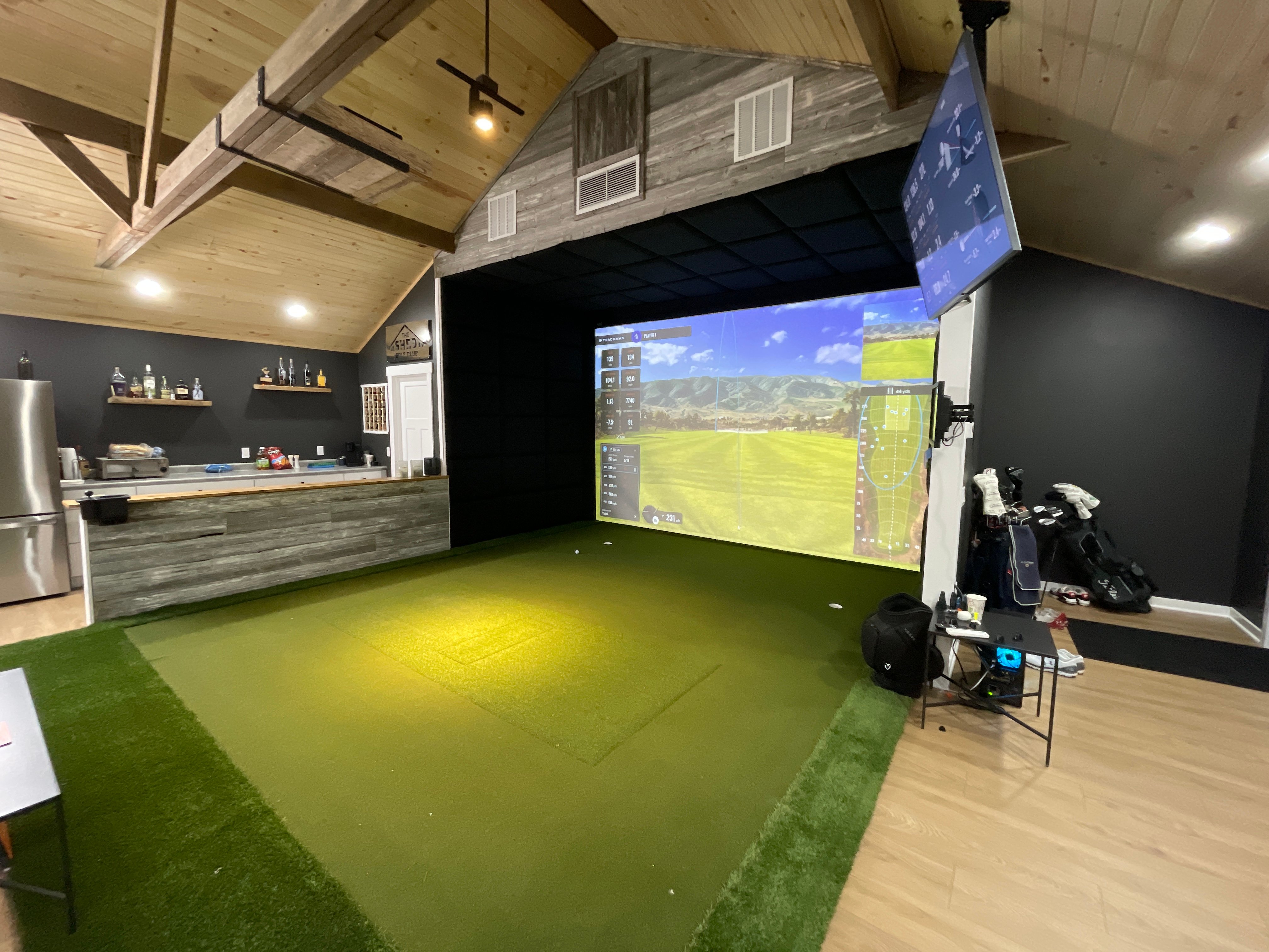 Carl's Place Built-In Golf Room Kit