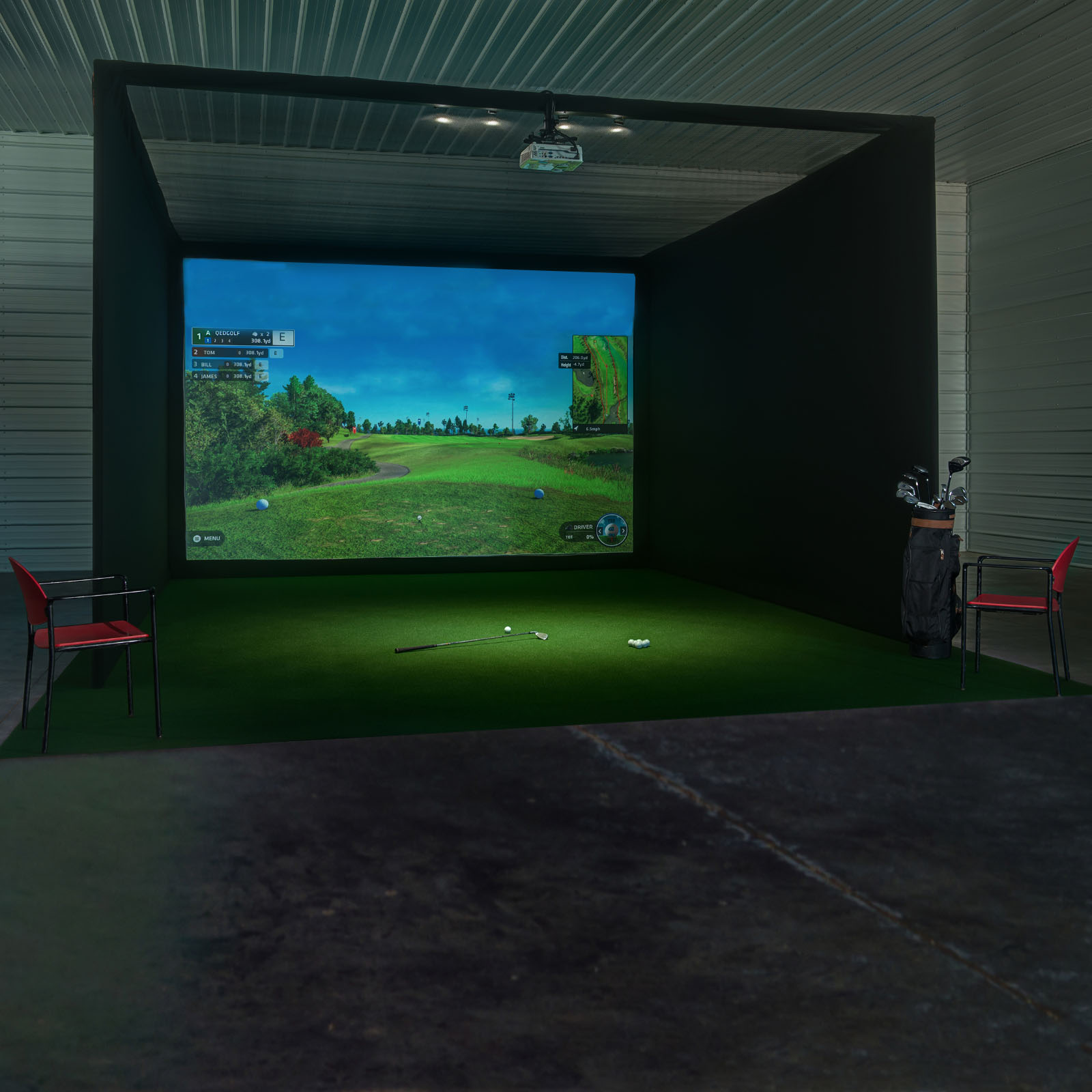 Commercial Golf Simulators: Business Guide - Carl's Place