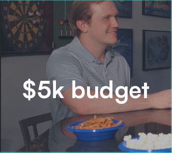 $5k Budget | Golf Simulator Room Challenge Series
