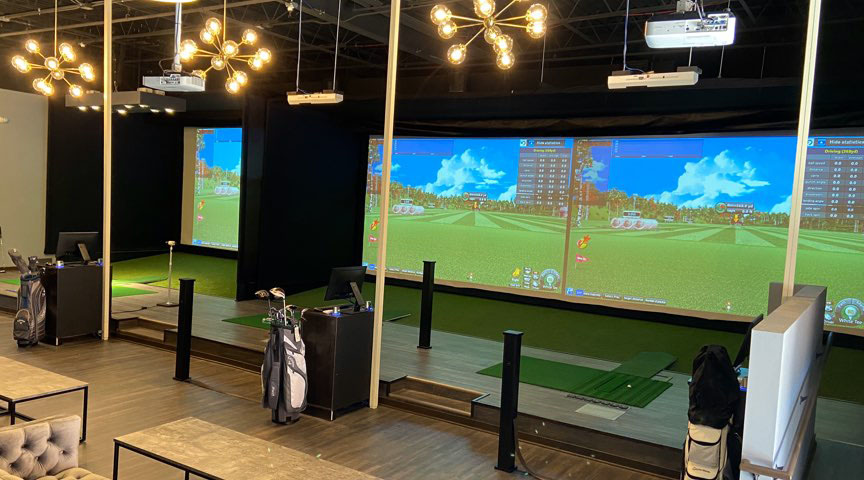 Carl's Place Pro Golf Enclosure in Small Business