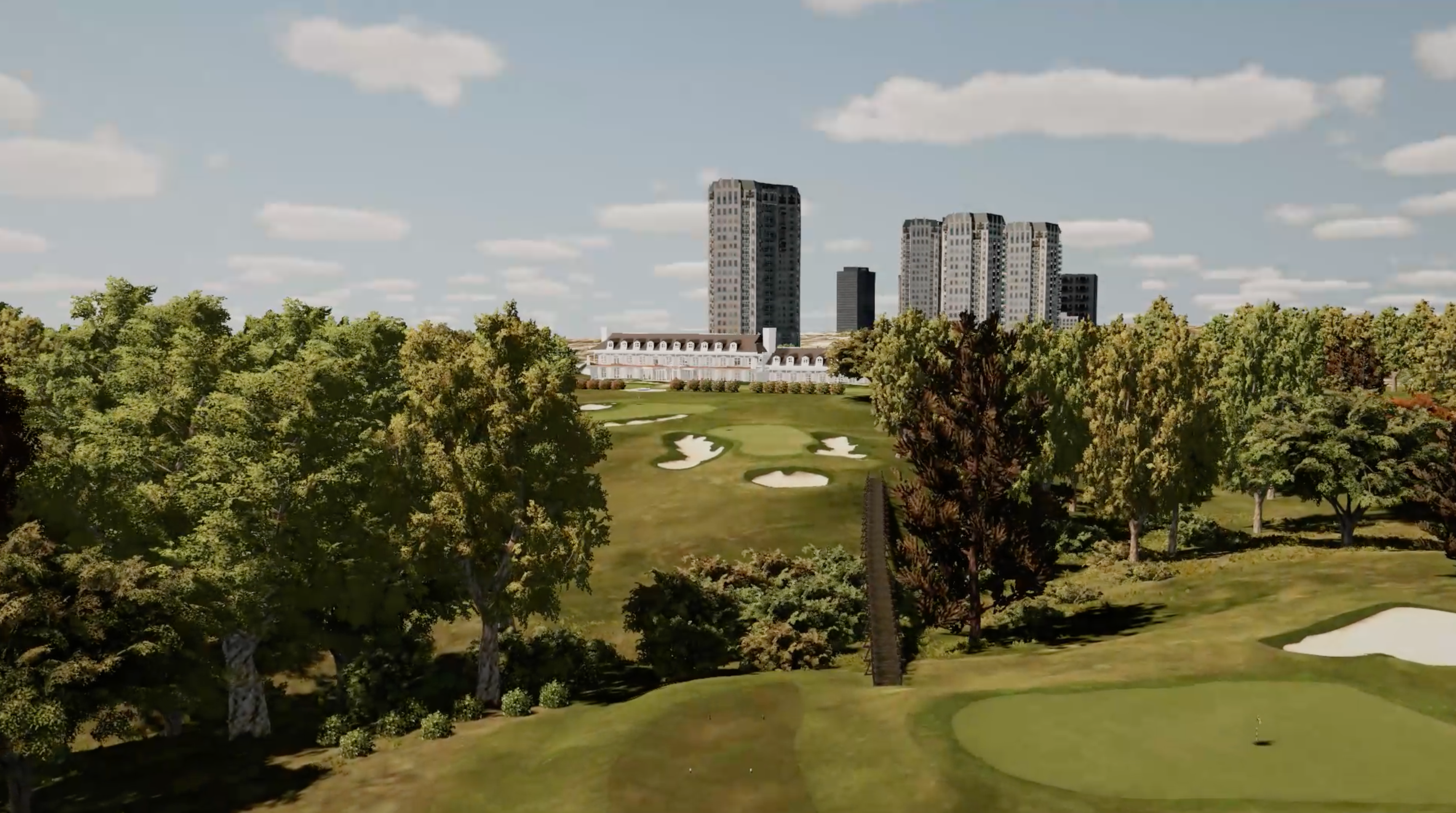 Los Angeles Country Club on GSPro Golf Simulator Software