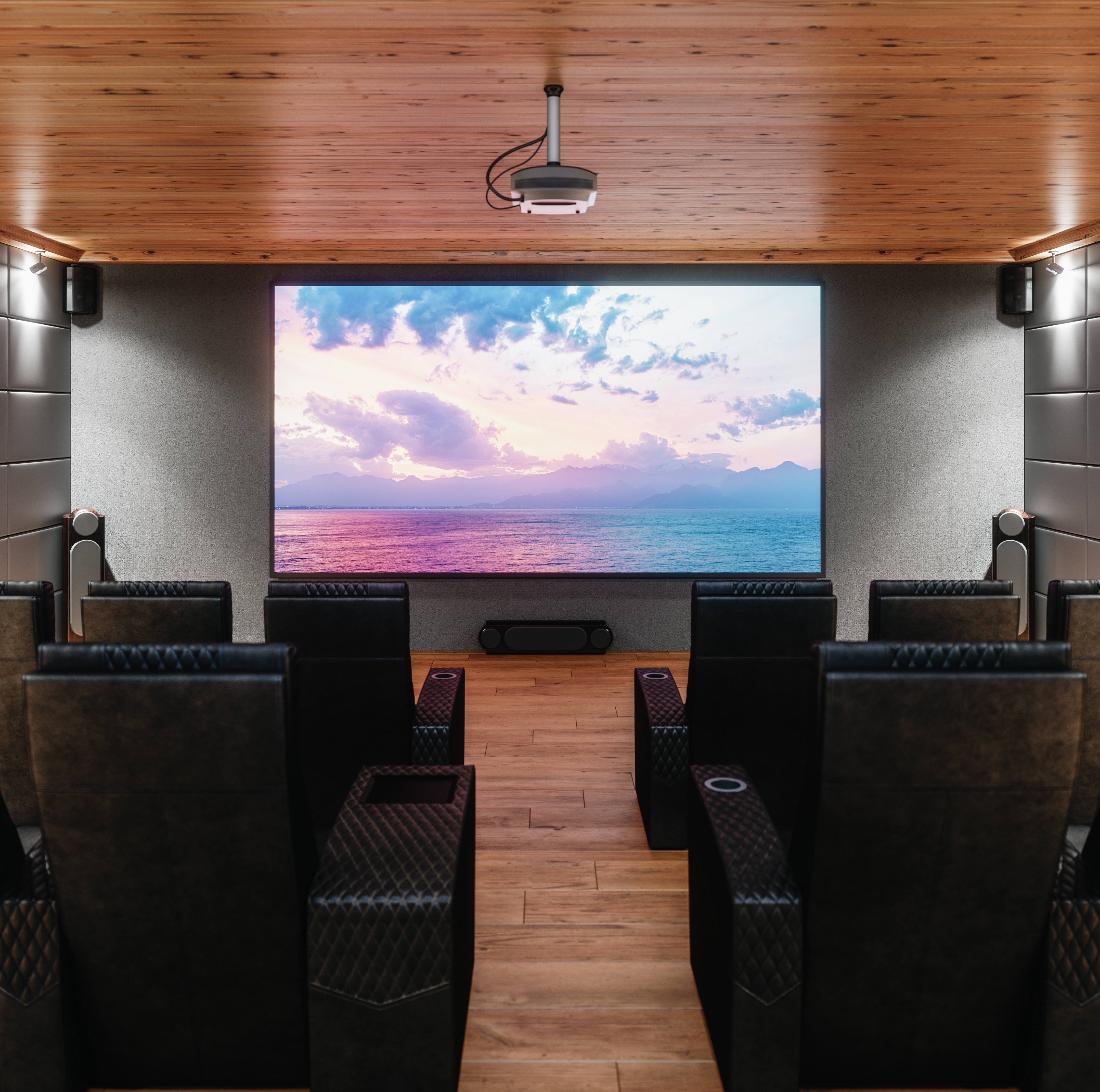 How To Select Your Ideal Projector Screen Size Carl S Place